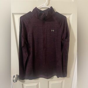 Under armour pull over half zip top